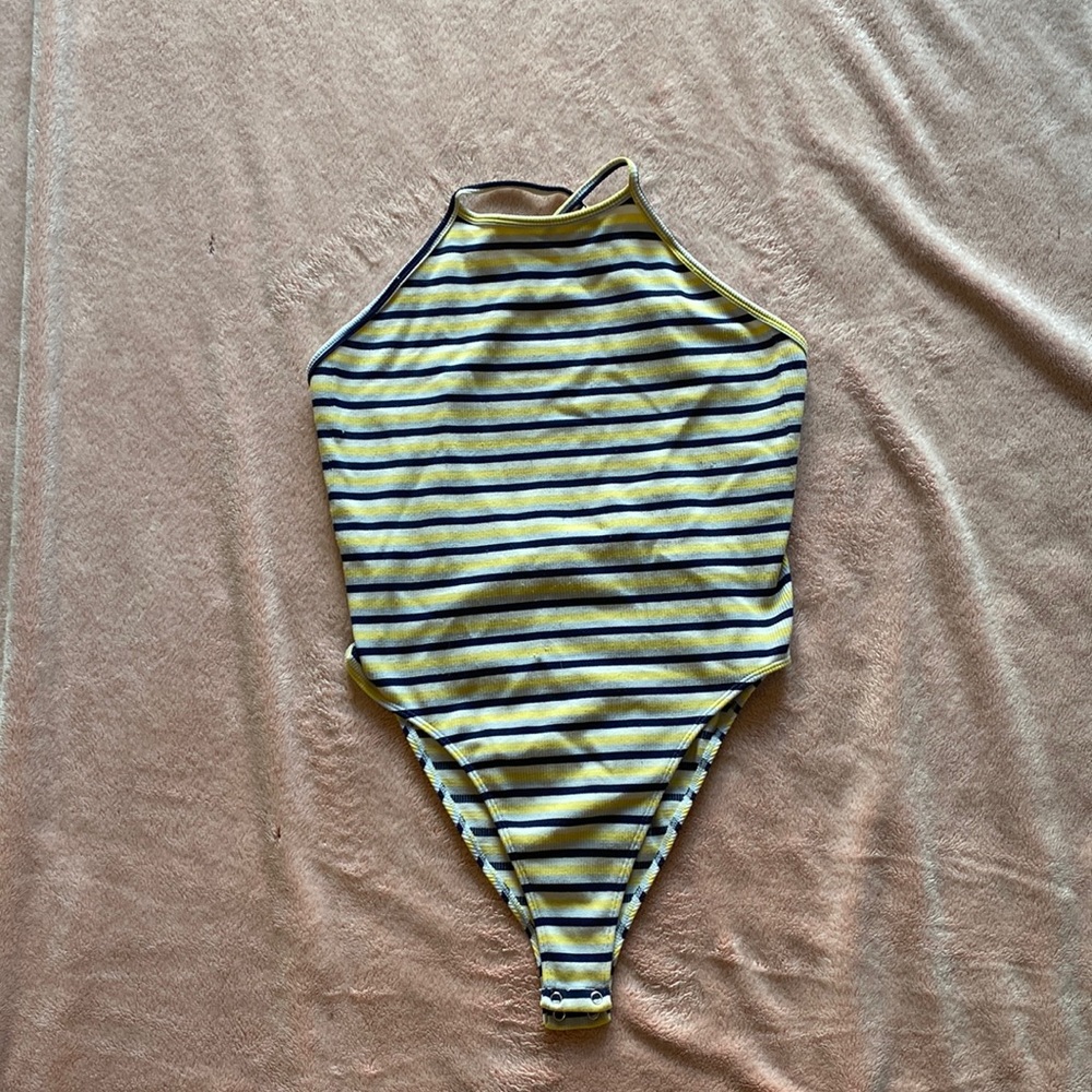 Striped Bodysuit